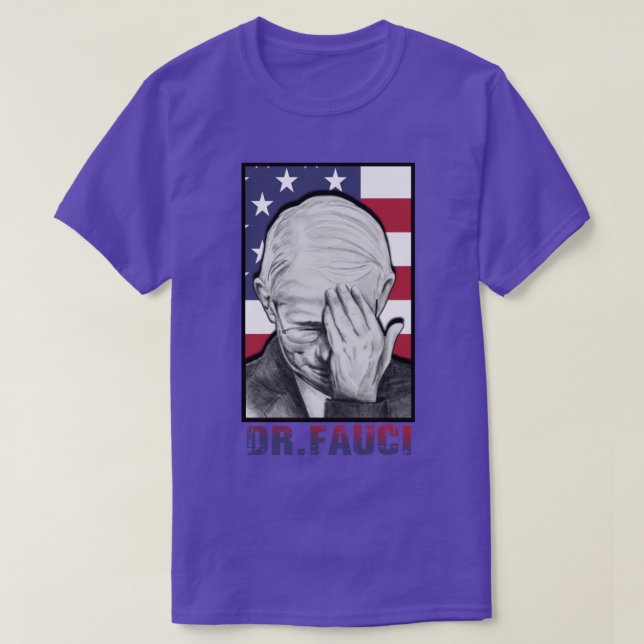 dr Fauci 7 T Shirt (Design framsida)