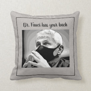 Dr Fauci Dekorativ kudde