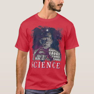 Dr Fauci jag är Science Space Alien anti Mandate A T Shirt