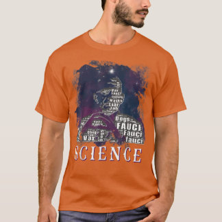 Dr Fauci jag är Science Space Alien anti Mandate A T Shirt