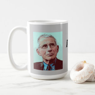Dr Fauci, jag sa det, grått Kaffemugg