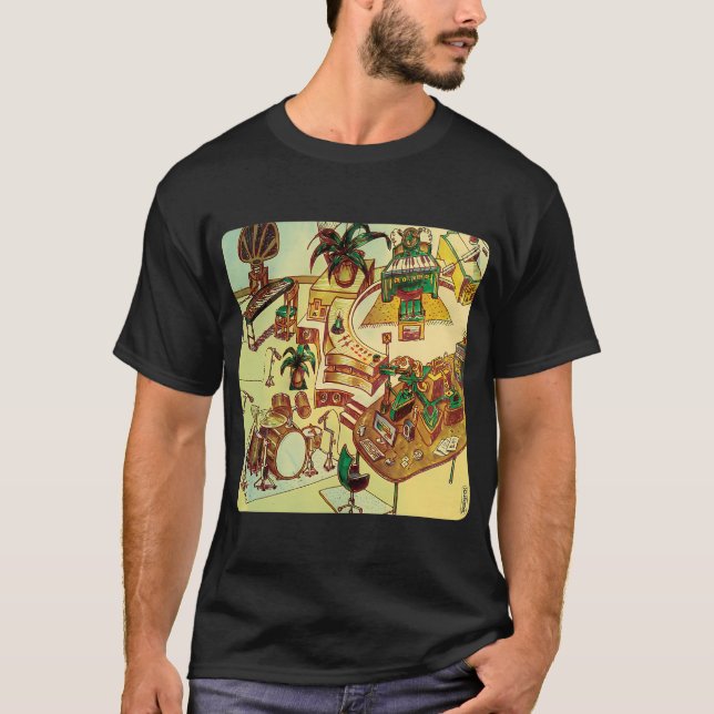 Dr. Feelgoods Experimentella Ljudlabb â™« T Shirt (Framsida)
