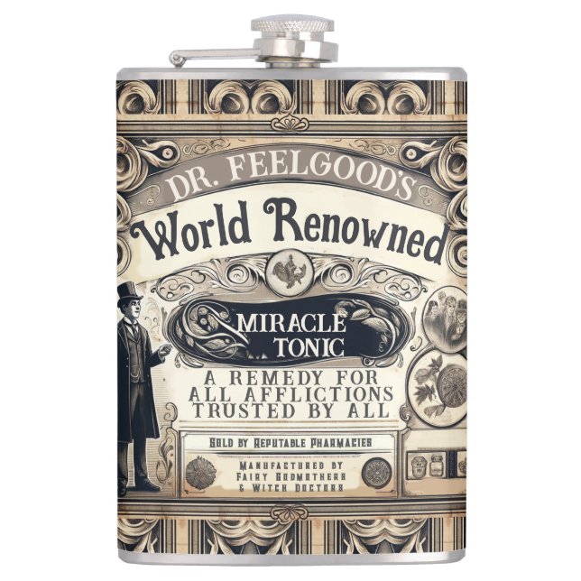 Dr FeelGood's Miracle Elixir Fickplunta (Framsidan)