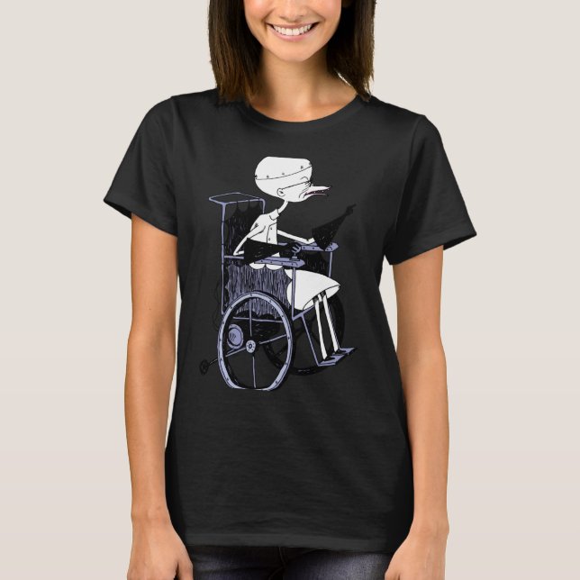 Dr Finkelstein Mad Scientist Baby  T Shirt (Framsida)