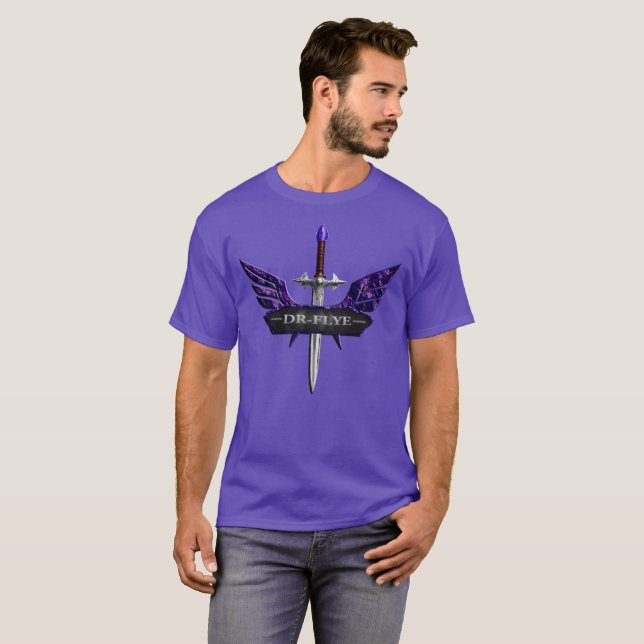 Dr Flye Logotyp T-Shirt (Hel framsida)