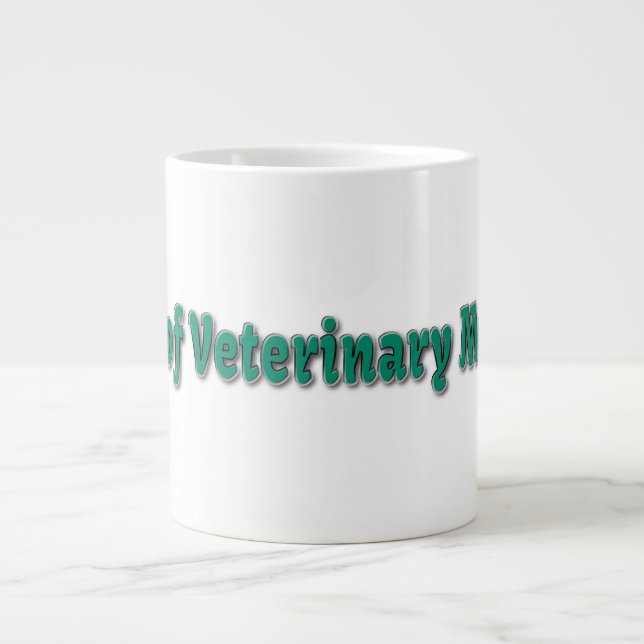 DR för veterinärmedicinska läkemedel Jumbo Mugg (Framsidan)