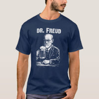 Dr Freud med Beer Illustration