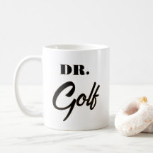 Dr. Golf Rolig Design för Golfälskare