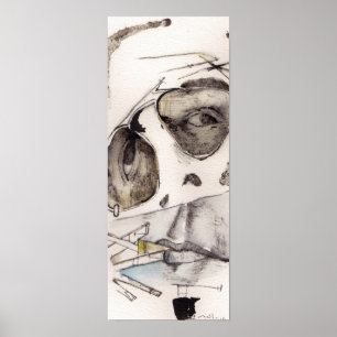 Dr Gonzo as Hunter S. Thompson Poster