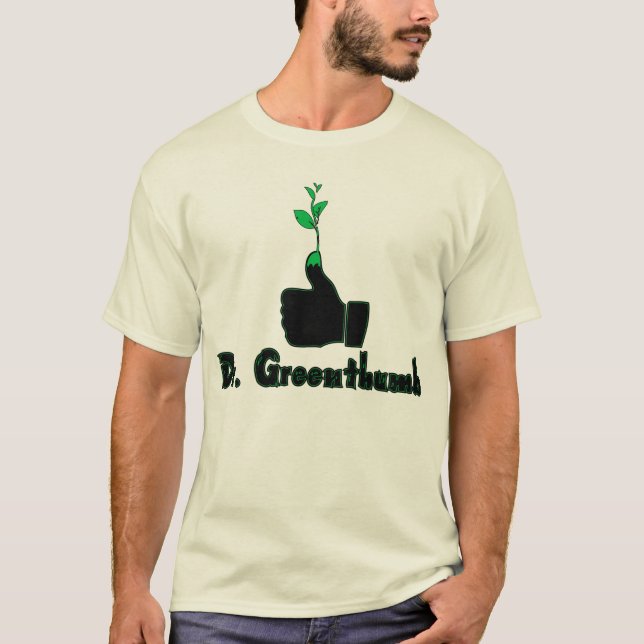 Dr Greenthumb T-shirt (Framsida)