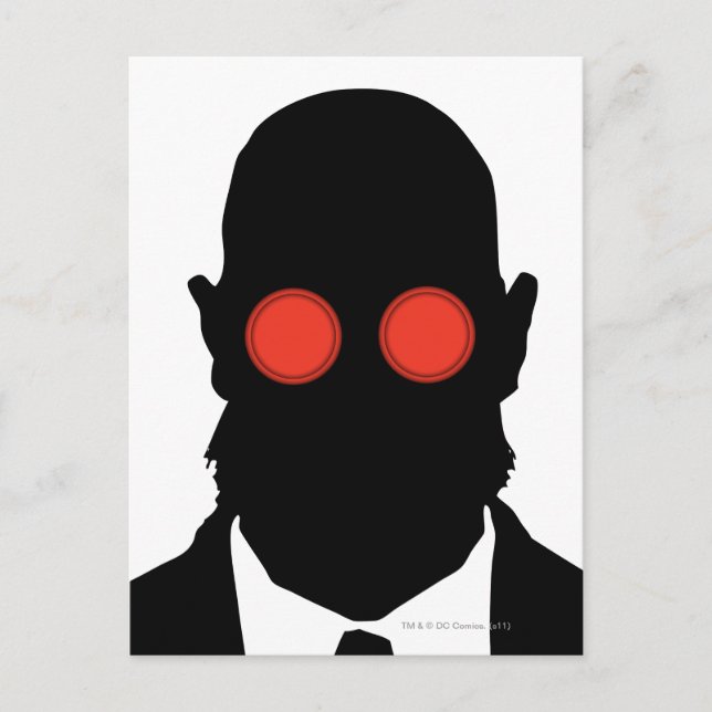 Dr Hugo Strange Silo Vykort (Framsida)