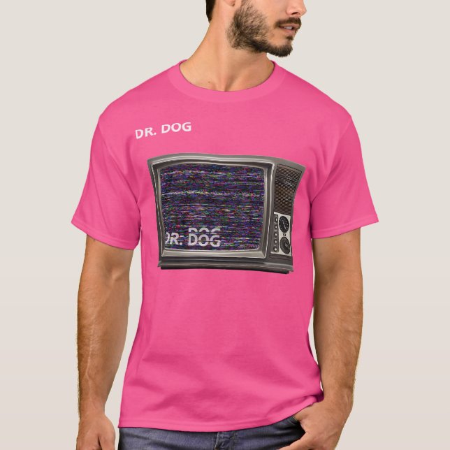 Dr Hund Logotyp T Shirt (Framsida)