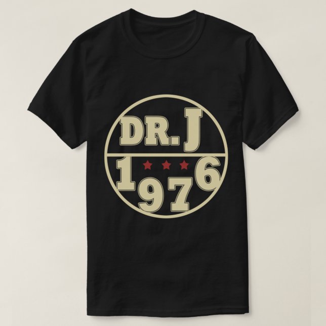 Dr J 1976 T-Shirt (Design framsida)