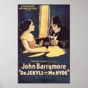 Dr Jekyll och Herr Hyde 1920 affisch