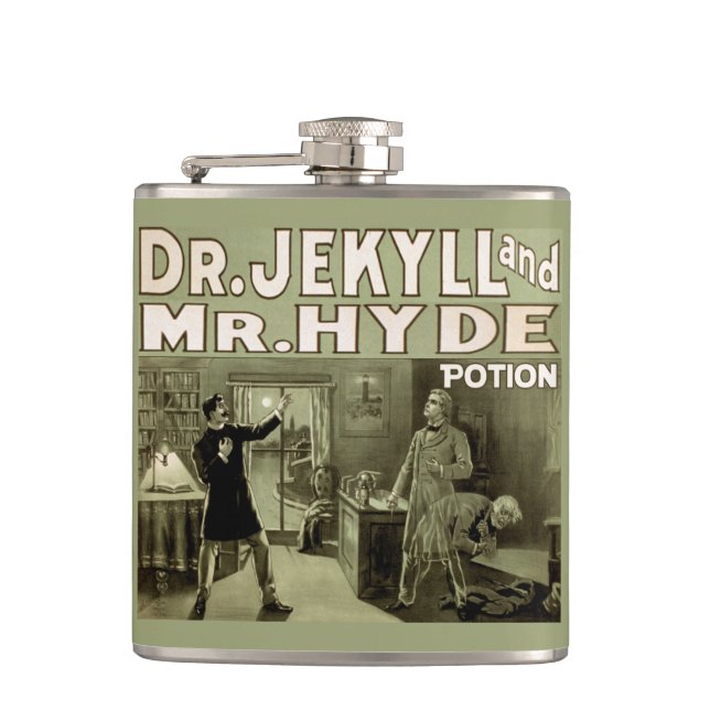 Dr. Jekyll och Herr Hyde dryck Fickplunta (Framsidan)