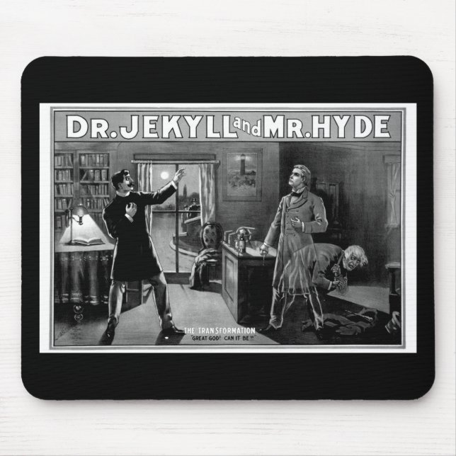 Dr. Jekyll och Herr Hyde Musmatta (Framsidan)