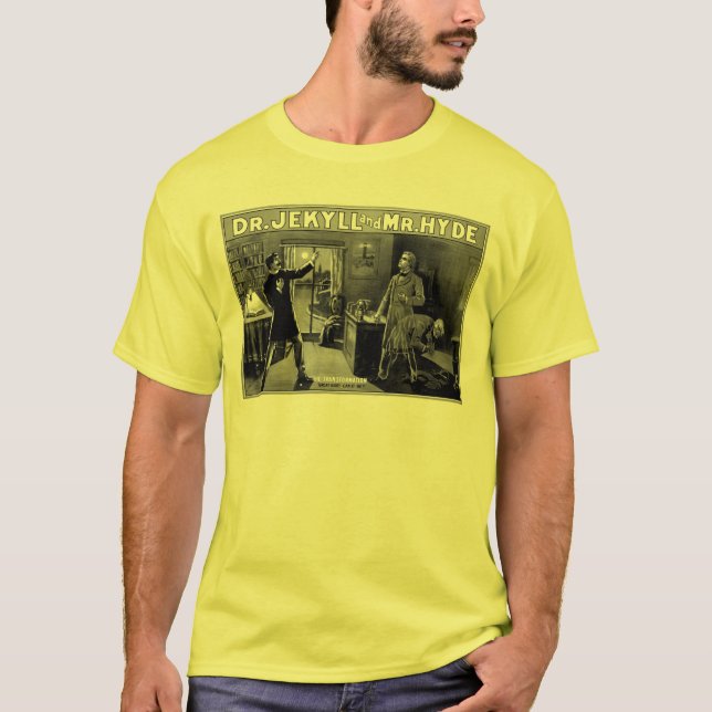 Dr. Jekyll och Herr Hyde Tee Shirt (Framsida)