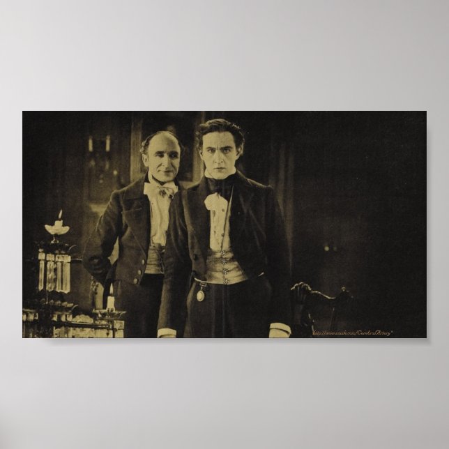 Dr Jekyll och Hyde (1920) Barrymore Poster (Framsidan)