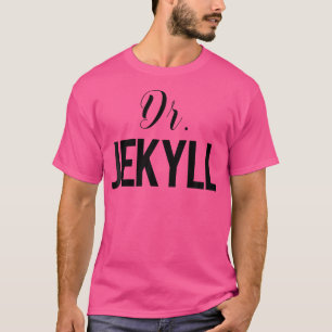Dr Jekyll och Hyde Couple Halloween Costume T Shirt