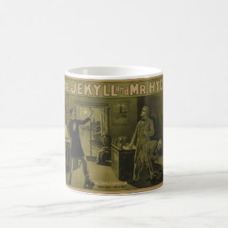 Dr Jekyll och Hyde Theatrical Poster 1880 Kaffemugg
