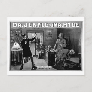 Dr Jekyll och Hyde Vykort