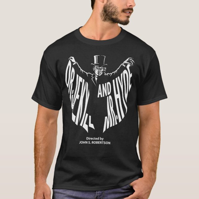 Dr. Jekyll och Mr. Hyde T Shirt (Framsida)