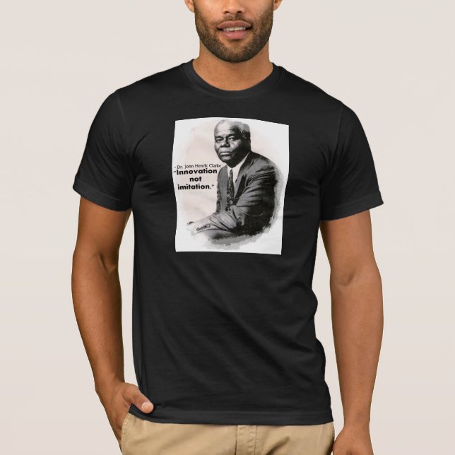 Dr John Henrik Clarke T Shirt (Framsida)