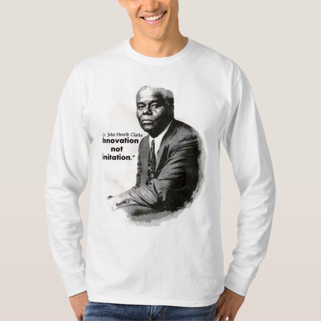 Dr. John Henrik Clarke T-shirt (Framsida)