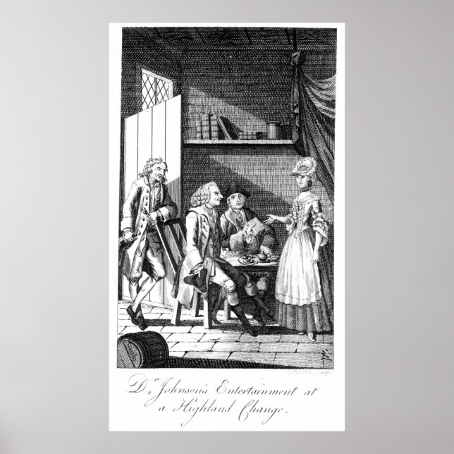 Dr Johnson's Entertainment Poster (Framsidan)