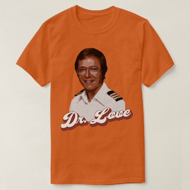 Dr Kärlek Doc Bricker från Kärlek Boat T Shirt (Design framsida)