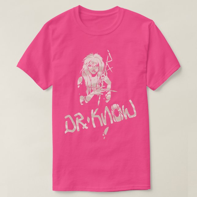 Dr Know T Shirt (Design framsida)