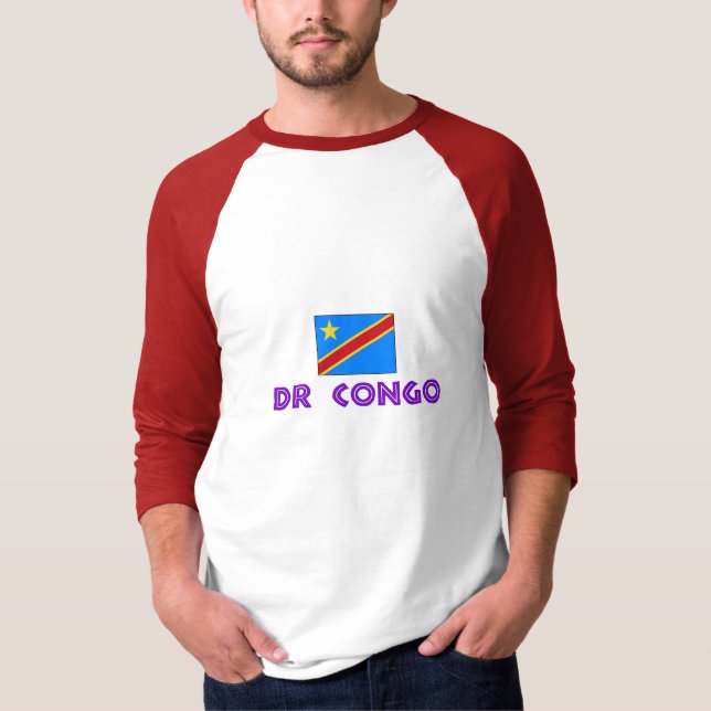DR Kongo Sweatshirt T Shirt (Framsida)