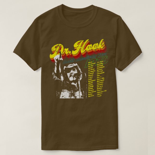 Dr Krok North American Tour T Shirt (Design framsida)