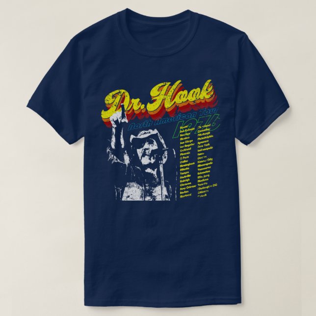 Dr Krok North American Tour T Shirt (Design framsida)