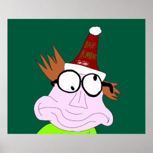 Dr. LeBrick Bah Humbug jul Poster