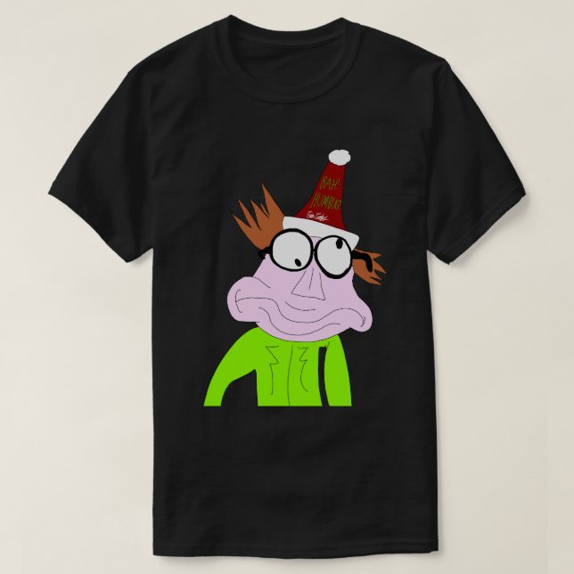 Dr. LeBrick Bah Humbug jul T Shirt (Design framsida)