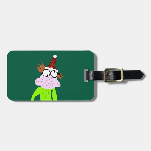 Dr. LeBrick Bah Humbug xmas Bagagebricka (Horisontell Framsida)
