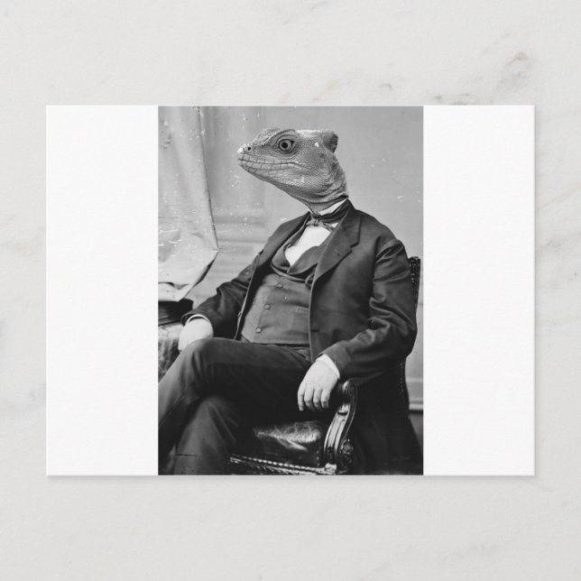 Dr Lizard Vykort (Framsida)