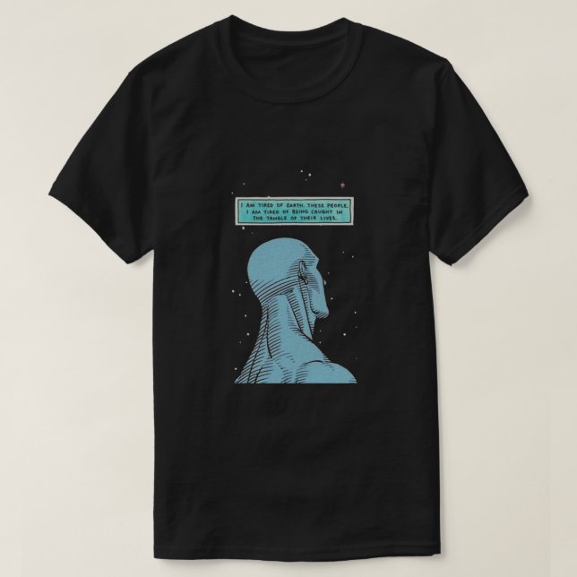 Dr Manhattan Essential T Shirt (Design framsida)