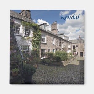 Dr Mannings Gård i Kendal souvenirfoto Magnet