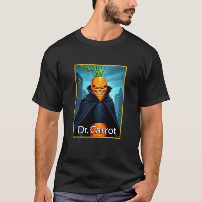 Dr Morot Ondskanlig Veganist T Shirt (Framsida)