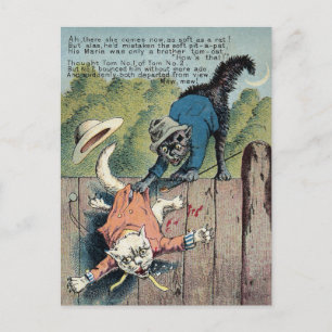 Dr Morse Cat Trade Card #3 (av 4) Vykort