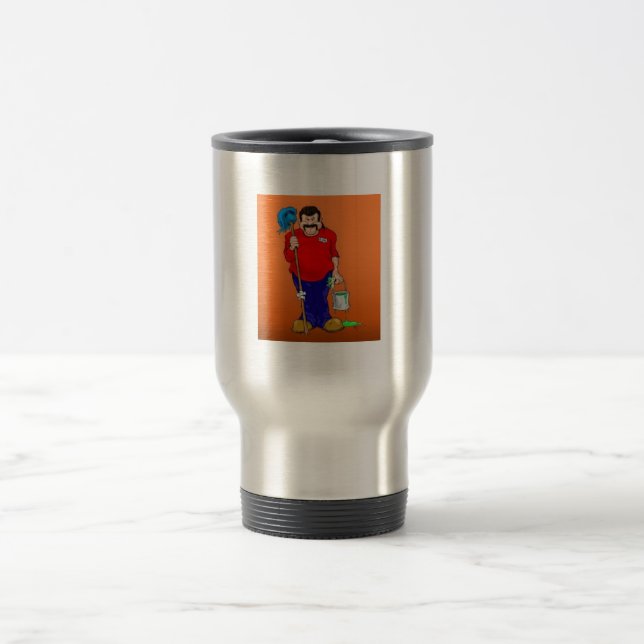 Dr. Mortose Befalla Guppa skyddslingtravel mug Resemugg (Center)