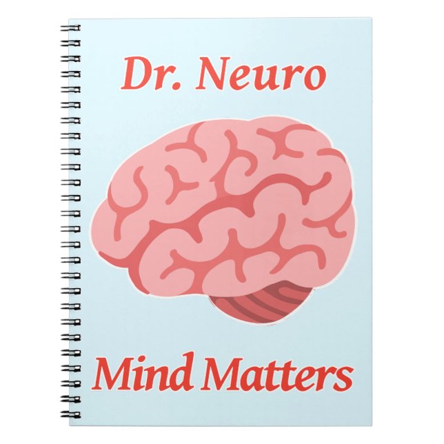 Dr. Neuro Mind Matters Anteckningsbok (Framsidan)