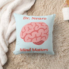 Dr. Neuro Tankar på hjärnan Kudde