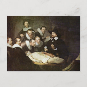 Dr Nicolaes Tulp. Vykort