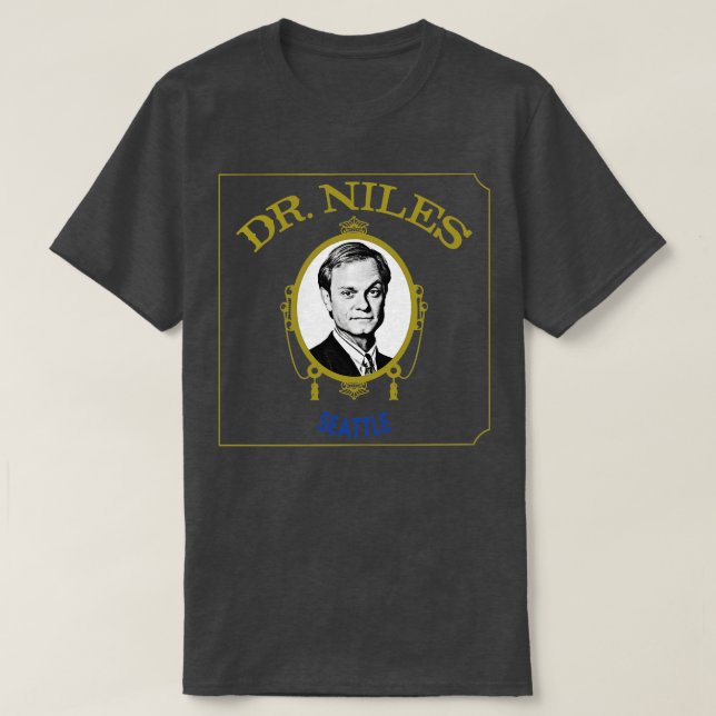 Dr Niles Crane 90s Aesthetic Design T Shirt (Design framsida)