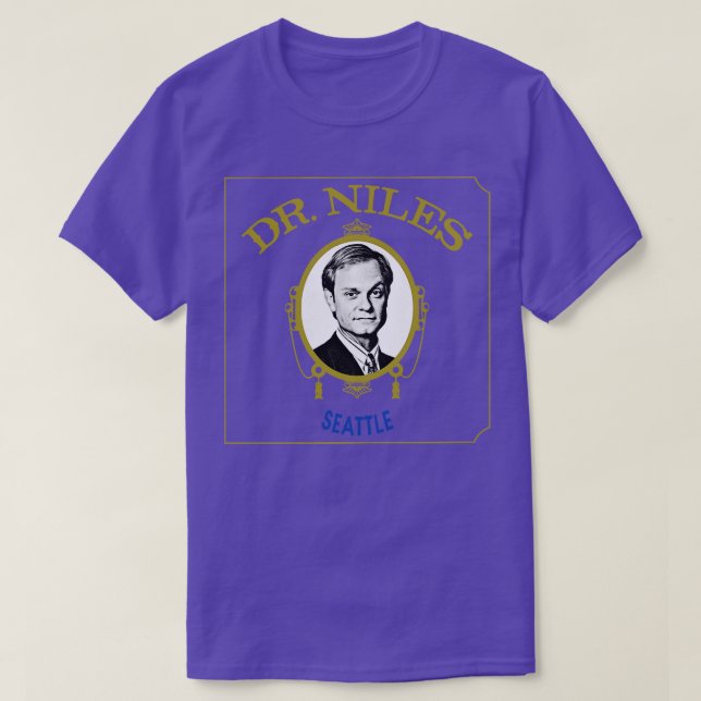 Dr Niles Crane 90s Aesthetic Design T Shirt (Design framsida)