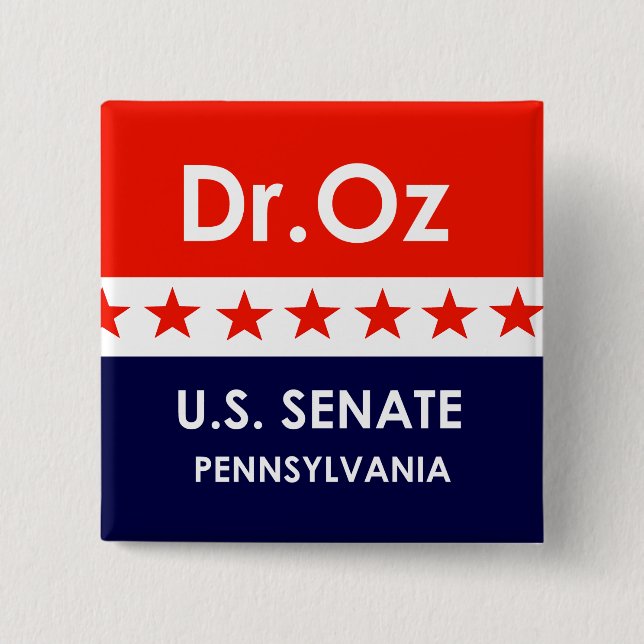 Dr Oz US Senate Pennsylvania Knapp (Framsida)