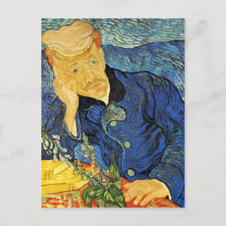 Dr Paul Gachet Porträtt, Vincent Van Gogh Vykort